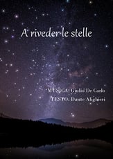 A riveder le stelle SATB choral sheet music cover